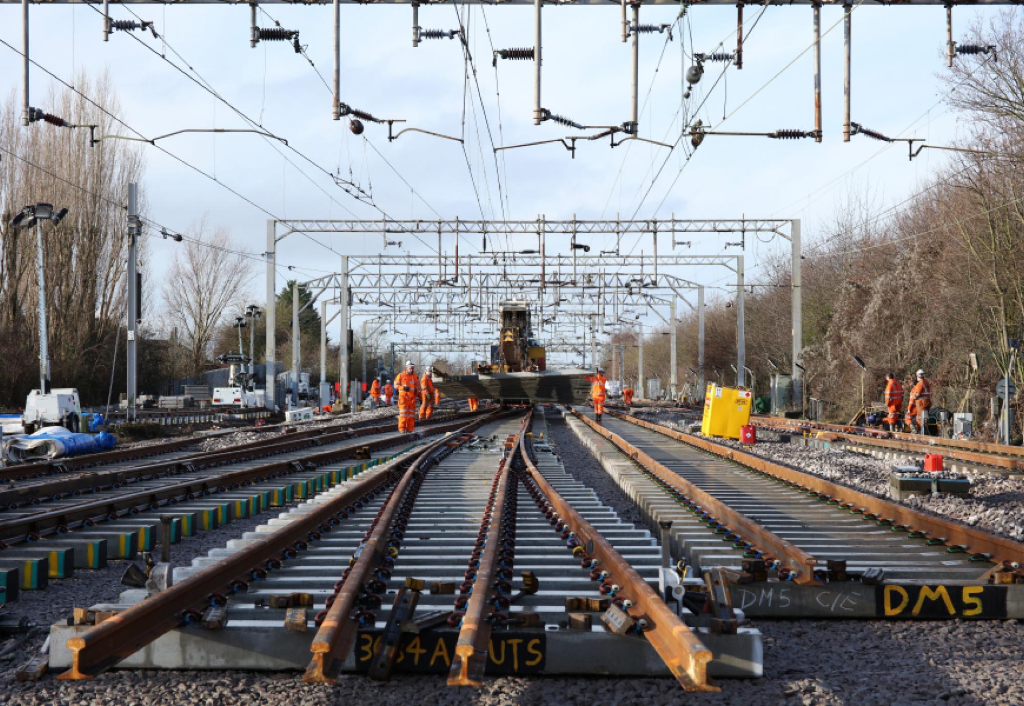 Network Rail engineers deliver vast improvements across the festive